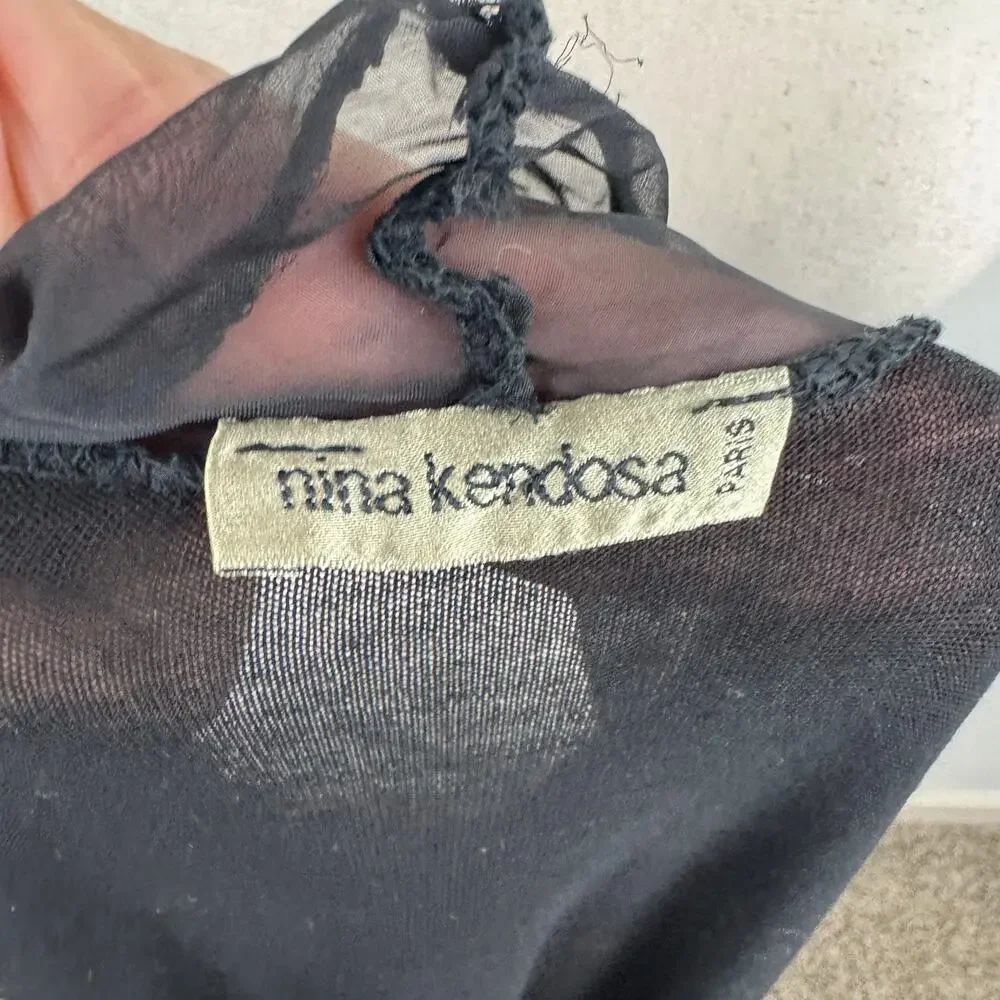 Nina Kendosa Silk-Blend Layered Cardigan